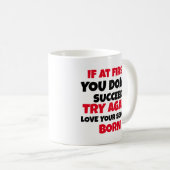 Moeder of Vaderdag Funny Favorite Child Gift Koffiemok (Voorkant rechts)