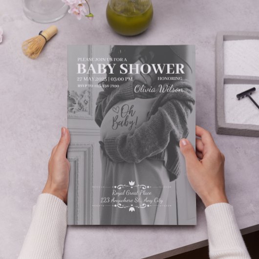 Moeder om Baby shower te zijn Kaart