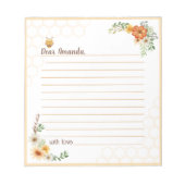 Moeder om Baby te zijn om Time Capsule te zijn Notitieblok (Voorkant)