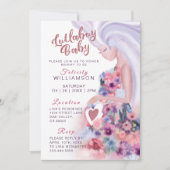  moeder om een uitnodiging tot het Baby shower van (Voorkant)