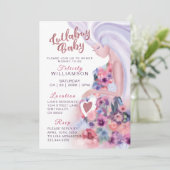  moeder om een uitnodiging tot het Baby shower van (Staand voorkant)