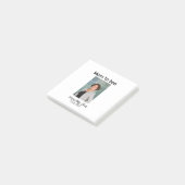 Moeder om foto naam baby shower datum toe te voege post-it® notes (Schuin)