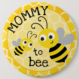 Moeder om te zijn - mama om te worden ronde button 6,0 cm
