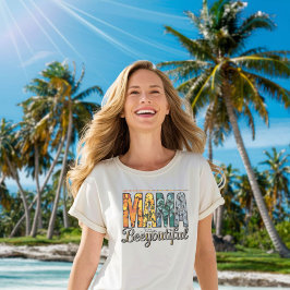 Moeder om van je te houden mama moederdag vrouwen t-shirt