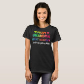 Moeder Oma Grote Oma Beste Ooit Moeders Da T-shirt (Voorkant volledig)