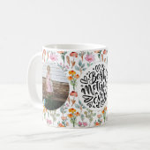 Moeder & Oma Herinneringen: Bloemen Fotocollage Koffiemok (Voorkant links)