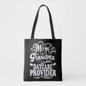 Moeder Oma Kinderopvang Provider Tote Bag (Voorkant)
