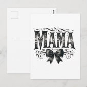 Moeder Oma Oma Oma Moederdag Briefkaart (Voorkant / Achterkant)