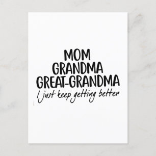 Moeder Oma Oma Oma Moederdag Briefkaart
