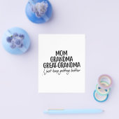 Moeder Oma Oma Oma Moederdag Flyer (Enkel)