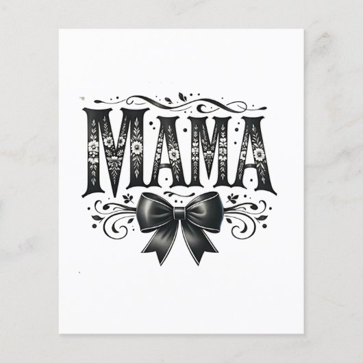 Moeder Oma Oma Oma Moederdag Flyer (Voorkant)