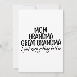 Moeder Oma Oma Oma Moederdag Kaart