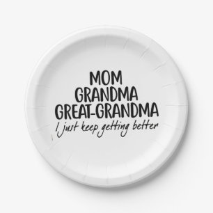 Moeder Oma Oma Oma Moederdag Papieren Bordje