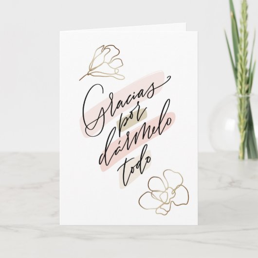 Moeder, oma Spaanse kaart (Voorkant)