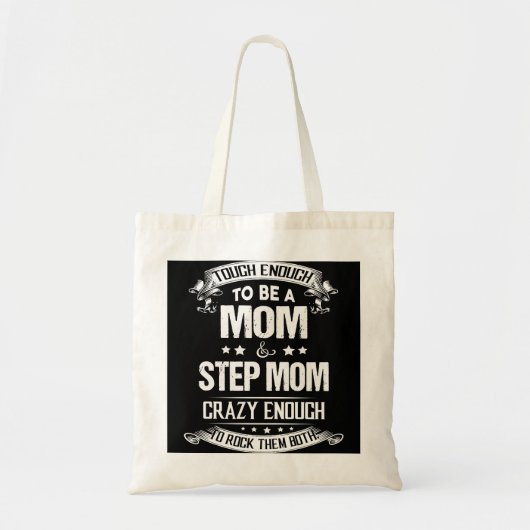 Moeder oma van Tough genoeg om een momentje moeder Tote Bag (Voorkant)