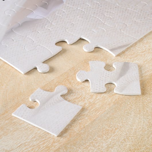 Moeder Onbetaalde Therapeut Grappige Foto Moederda Legpuzzel (Zijkant)