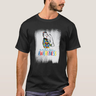 Moeder Onbreekbaar Autisme Bewustzijn T-shirt