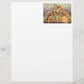  moeder ontbeert kinderen Jessie Willcox Smith Flyer (Achterkant)