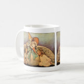  moeder ontbeert kinderen Jessie Willcox Smith Koffiemok (Voorkant links)