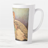 moeder ontbeert kinderen Jessie Willcox Smith Latte Mok (Rechts)