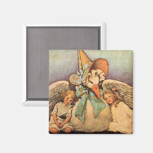 moeder ontbeert kinderen Jessie Willcox Smith Magneet (Voorkant / Achterkant)