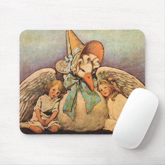 moeder ontbeert kinderen Jessie Willcox Smith Muismat (Met muis)