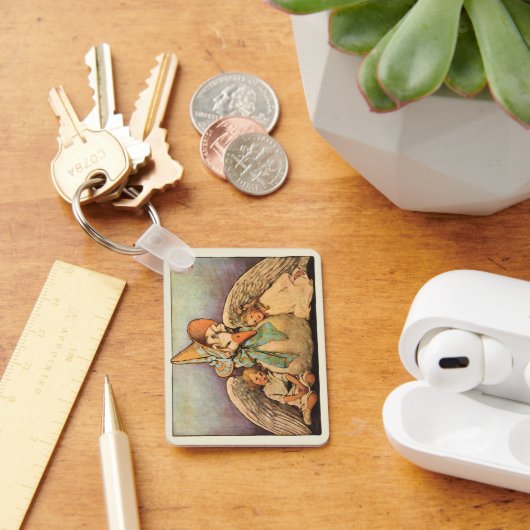  moeder ontbeert kinderen Jessie Willcox Smith Sleutelhanger (Bureau)