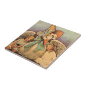 moeder ontbeert kinderen Jessie Willcox Smith Tegeltje (Zijkant)