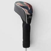 Moeder Ontwikkelde Modern Vet Schrift Foto Golfheadcover (Schuin)
