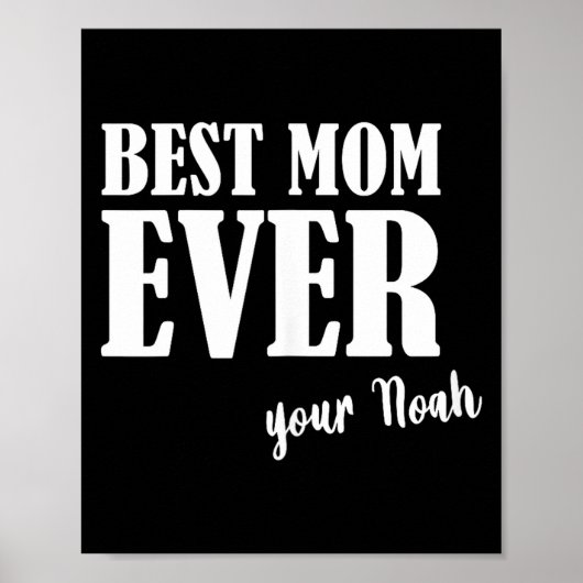 Moeder ooit _ vrouwen moeder mama voornaam noah poster (Voorkant)