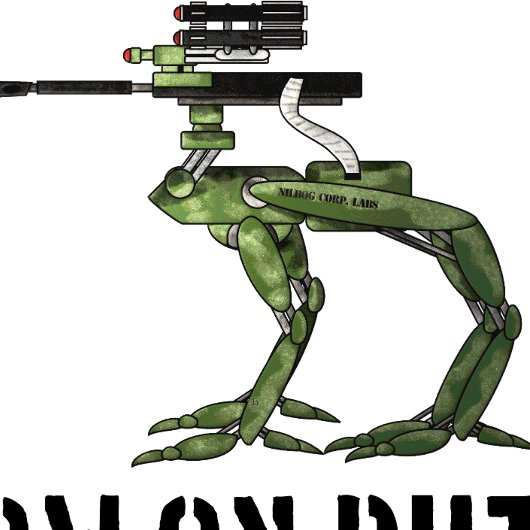 Moeder op Duty Robot Soldaat T-shirt