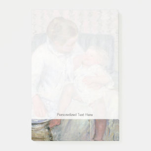 Moeder op het punt om haar Slapy Kind te wassen, 1 Post-it® Notes