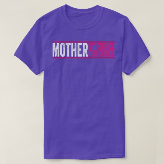 Moeder op keuze Pro - Keuze Feminist Ri T-shirt (Design voorkant)