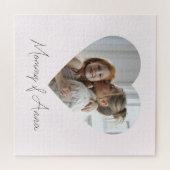 Moeder op maat naam- en fotopuzzel legpuzzel (Horizontaal)