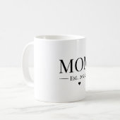 Moeder Opgericht 2025 Koffiemok (Voorkant links)