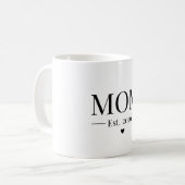 Moeder Opgericht 2026 Koffiemok (Voorkant links)
