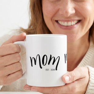 Moeder Opgericht Cute Stijl Aangepast Jaar  Koffiemok