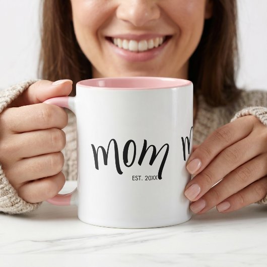 Moeder Opgericht Cute Stijl Aangepast Jaar  Mok