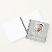 Moeder Opgericht Dops Groen Wilde Bloem Nieuwe Moe Notitieboek (Binnen)