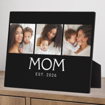 Moeder Opgericht Elegant Schrift Zwart 3 Foto