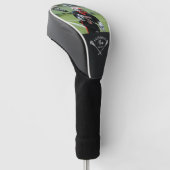 Moeder Opgericht Foto Cadeau Golfheadcover (Schuin)
