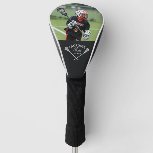 Moeder Opgericht Foto Cadeau Golfheadcover (Voorkant)