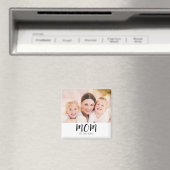Moeder Opgericht Foto Cadeau Magneet (Insitu (Vaatwasser))