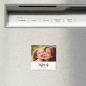 Moeder Opgericht Foto Cadeau Magneet (Insitu (Vaatwasser))