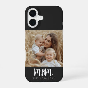 Moeder Opgericht Foto Cadeau Magneet iPhone 16 Hoesje