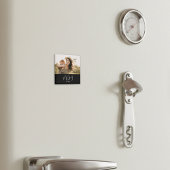 Moeder Opgericht Foto Moederdag Magneet