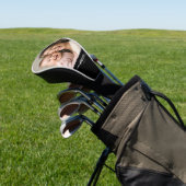 Moeder Opgericht Leuk Script Foto Aangepast Golfheadcover (Insitu)