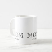 Moeder Opgericht Nieuw Moeder Cadeau Koffiemok (Voorkant links)