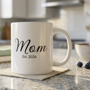 Moeder Opgericht Nieuw Moeder Cadeau Koffiemok