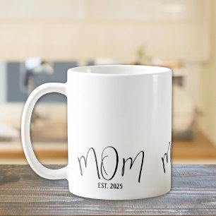 Moeder Opgericht Nieuw Moeder Cadeau Koffiemok